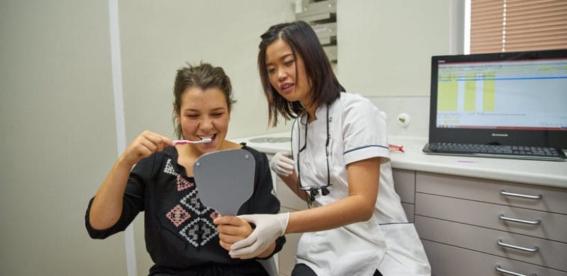 Our dentists show patients the benefits of preventative dentistry